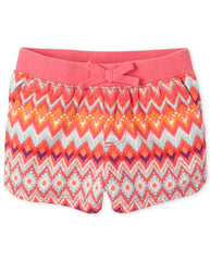 Printed Pull-On Shorts