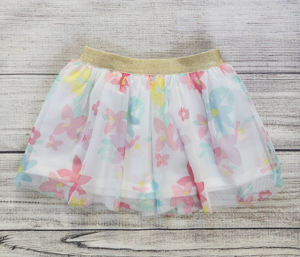 Floral Tutu Skirt