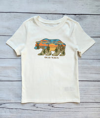 Bear Logo-Graphic T-Shirt