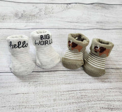 2-Pack Buffalo Keepsake Booties