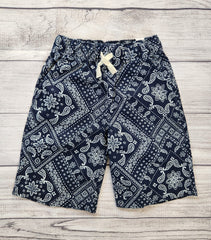 Printed Pull-On Jogger Shorts