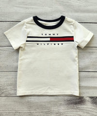 Flag Stripe Logo T-Shirt