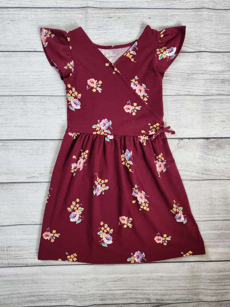 Side-Tie Floral Dress