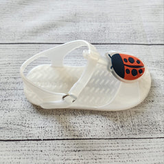 Ladybug T-Strap Jelly Sandals