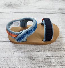 Color-Block Strap Sandals