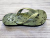 Dinosaur Printed Flip Flops