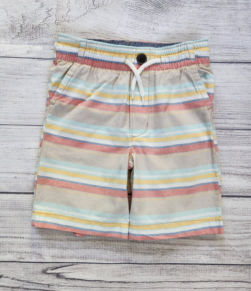 Woven Drawstring Shorts