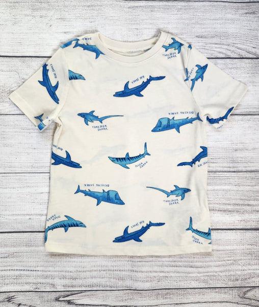 Shark Printed Tee