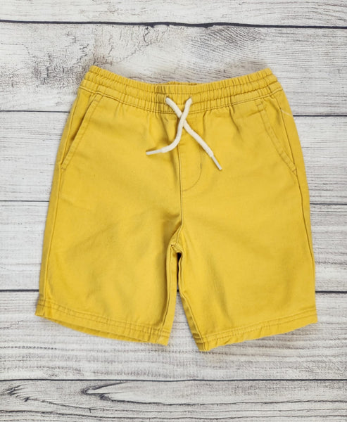 Functional-Drawstring Twill Shorts