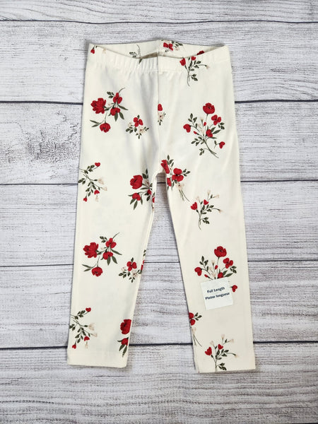 Floral Printed Full-Length Leggings