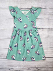 Unicorn Printed Dress