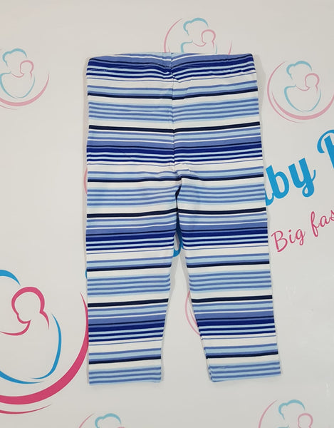 Striped Capri Leggings