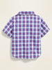 Plaid Poplin Shirt