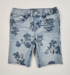 Printed Stretch Bermuda Shorts