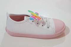 Rainbow Butterfly Slip-On Sneakers