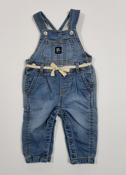 Stretch Denim Overalls