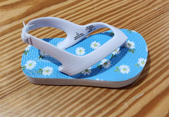 Daisy Printed Flip Flops