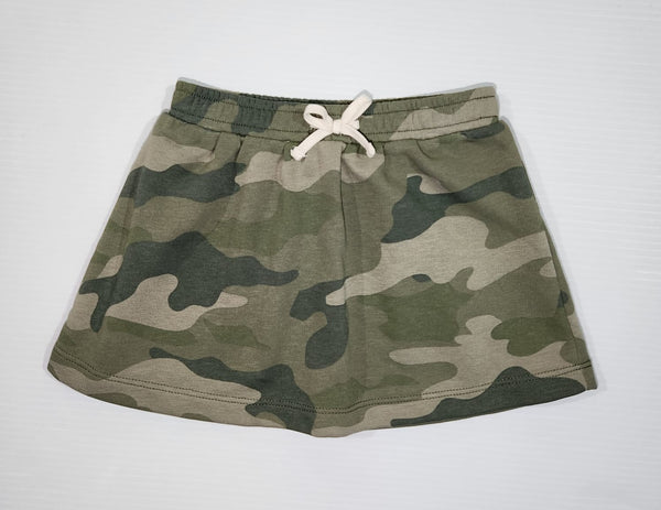 Camo French Terry Skirt