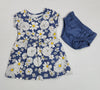 Tie-Front Flower Dress