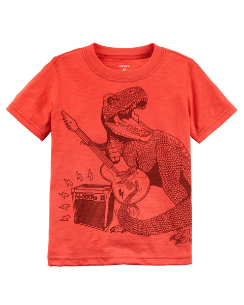 Guitar Dino Graphic Tee