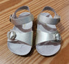 Faux-Leather Buckle Sandals
