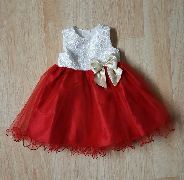 Roses Top Bow Dress