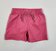 Functional-Drawstring Swim Trunks