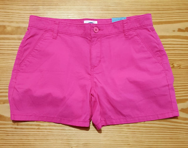 Solid Chino Shorts