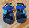 Colorblock Webbed Sandals