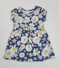 Tie-Front Flower Dress