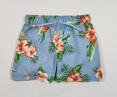 Hibiscus Printed Swim Trunks