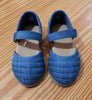 Textured Chambray Ballet Flats