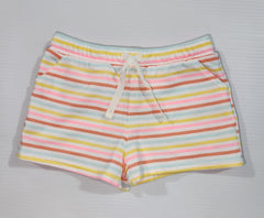 Striped Pull-On French Terry Shorts