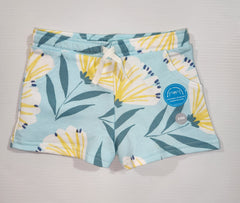 Floral Pull-On French Terry Shorts