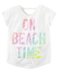 On Beach Time Graphic Tee