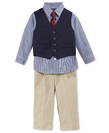 4-Piece Dressy Pants Set