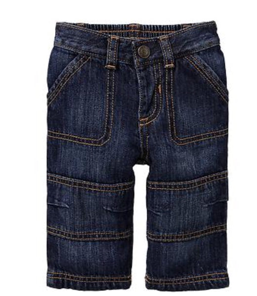 Knee-Seam Jeans